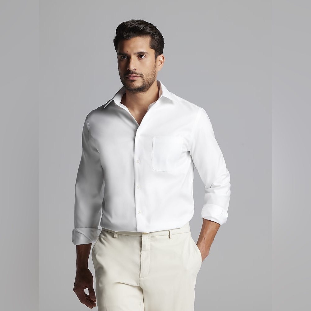 Joseph Abboud Crisp White Dress Shirt
